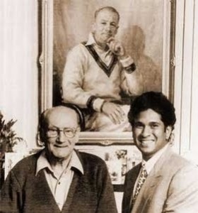 Sir Donald Bradman and Sachin Tendulkar