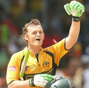 Cricket World Cup - Adam Gilchrist