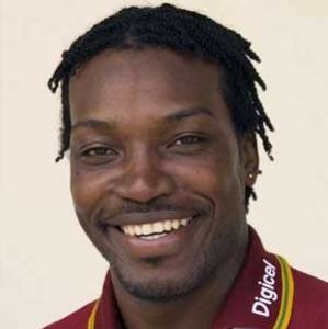 It’s Chris Gayle this time