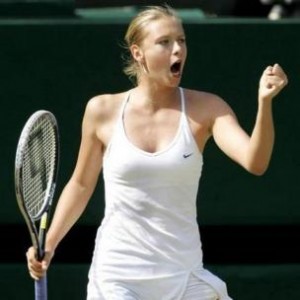 Maria roars her way into her second Wimbledon final