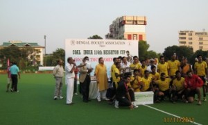 The Final Match of the 116th Beighton Cup Tournament in Kolkata