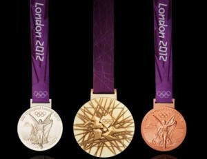 Olympic Medals locked away