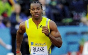 Yohan Blake beats Usain Bolt