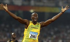 Usain Bolt wins Olympic 100m gold at London 2012