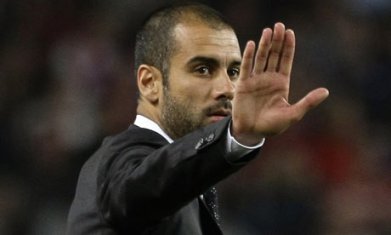 Pep Guardiola headed for Manchester City