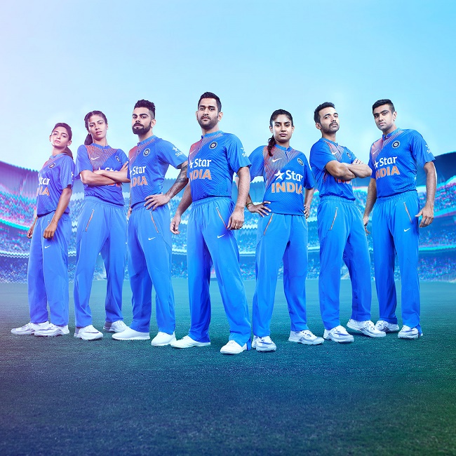 Team India unveils T20 national team kit
