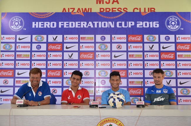 Aizawl FC take on Bengaluru FC in first match of Hero Federation Cup 2016