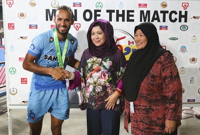 Ramandeep, Man of the match, India vs Malaysia, Sultan Azlan Shah Cup