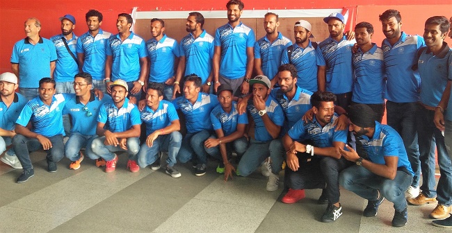 Indian Men's Hockey Team returns from 6 Nations