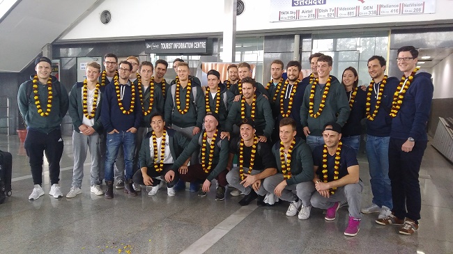 Defending champions Germany arrive in Lucknow