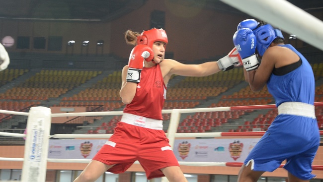 Mandeep stayed on course for a title at Youth Women's National Championship