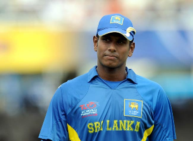 Angelo Mathews, the Sri Lankan all-rounder