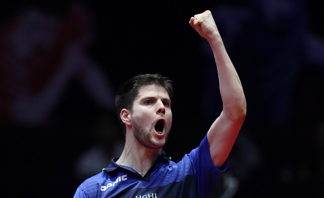 Top seeded Dimitrij Ovtcharov of Germany wins the first ever Seamaster 2017 ITTF World Tour India Open