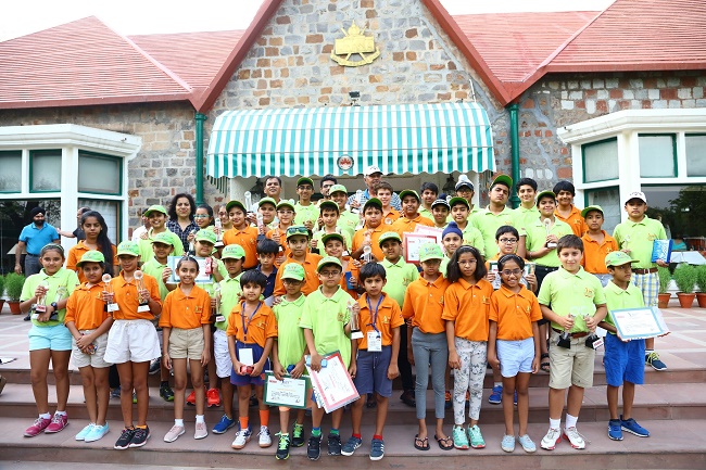 Winners of Usha Junior Training Programme for Golf 2017