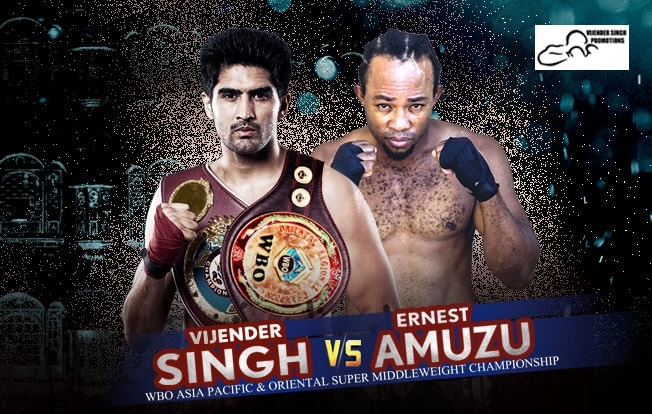 Rajasthan Rumble - Vijender Singh’s double-title defense against Ghana's Ernest Amuzu