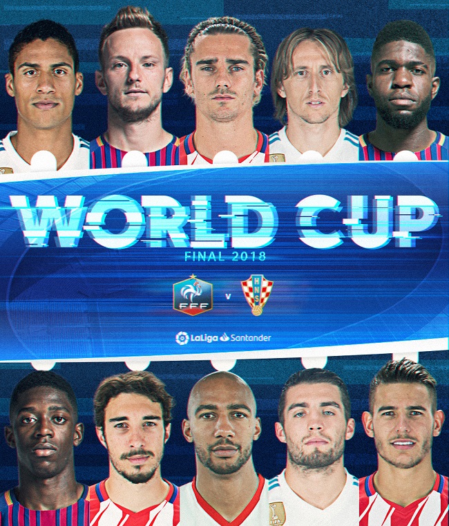 LaLiga's World Cup finalists