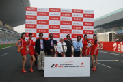 2012 Formula One Airtel Indian Grand Prix trophy unveiled