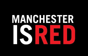 Manchester is RED today!