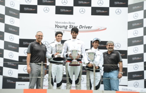 Young motorsports talents shine at Mercedes-Benz India