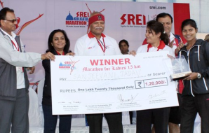 More than 8,500 participants ran in the eighth edition of ‘Srei Kolkata Marathon 2015’