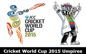 The elite team of match officials for the Cricket World Cup 2015