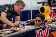David Coulthard amazed Hyderabad at the Red Bull F1 Showrun
