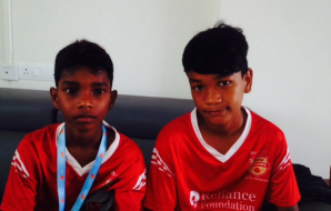 Two kids from Chennaiyin FC grassroots program awarded Reliance Foundation Young Champs scholarship