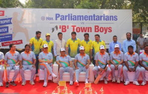 Cricket for a Cause: Parliamentarians, Celebrities Join Hands for Unique Charity Cricket Match