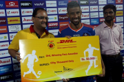 Leo Moura bags FC Goa’s “DHL winning pass” award
