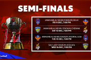 ISL 2015: The first leg of the semis is here in the capital!