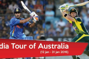 Australia vs India 2016: ODI/T20 Series Schedule and Fixtures