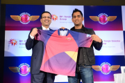 Rising Pune SuperGiants announces their arrival by unveiling the official team jersey for  IPL Season 9