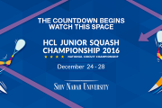 HCL announces its first ever Junior Squash Championship