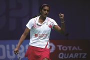PV Sindhu recovers to take opening game at Dubai World Superseries Finals