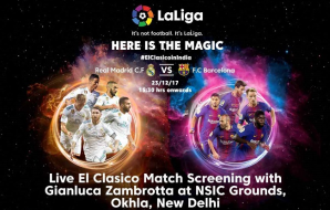 El Clasico Live Screening in New Delhi: Real Madrid vs FC Barcelona