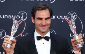 Roger Federer wins fifth and sixth Laureus Awards