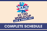 ICC T20 World Cup 2021: Complete schedule